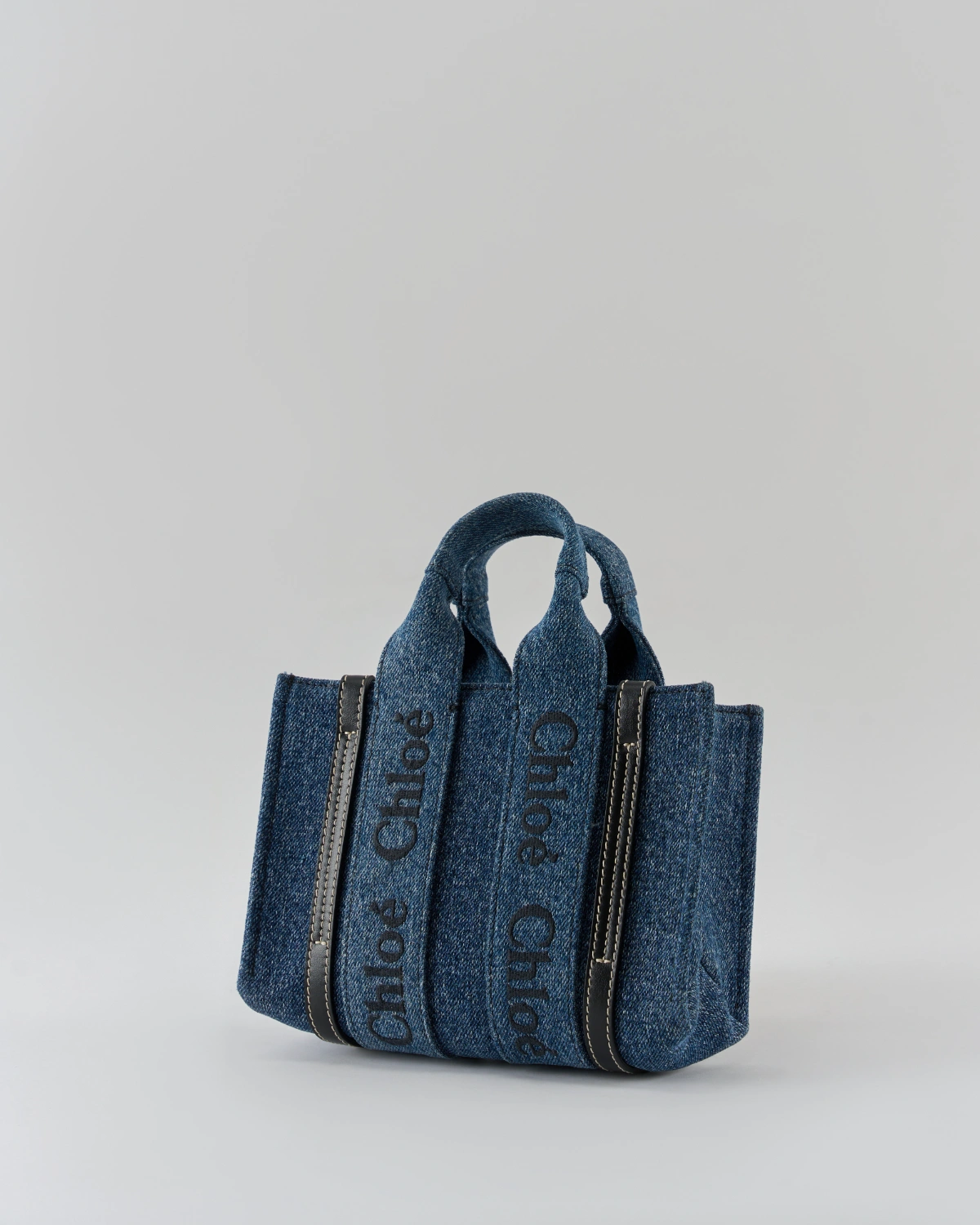 Chloe Mini Woody Nano Tote Bag