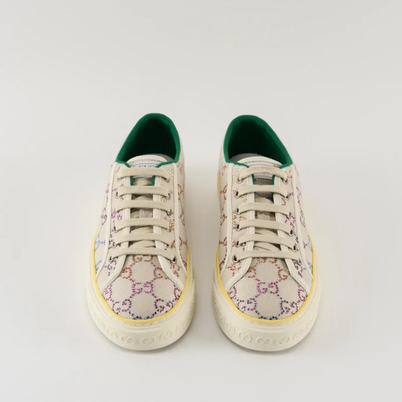 Gucci Crystal Tennis 1977 Low-top Sneakers