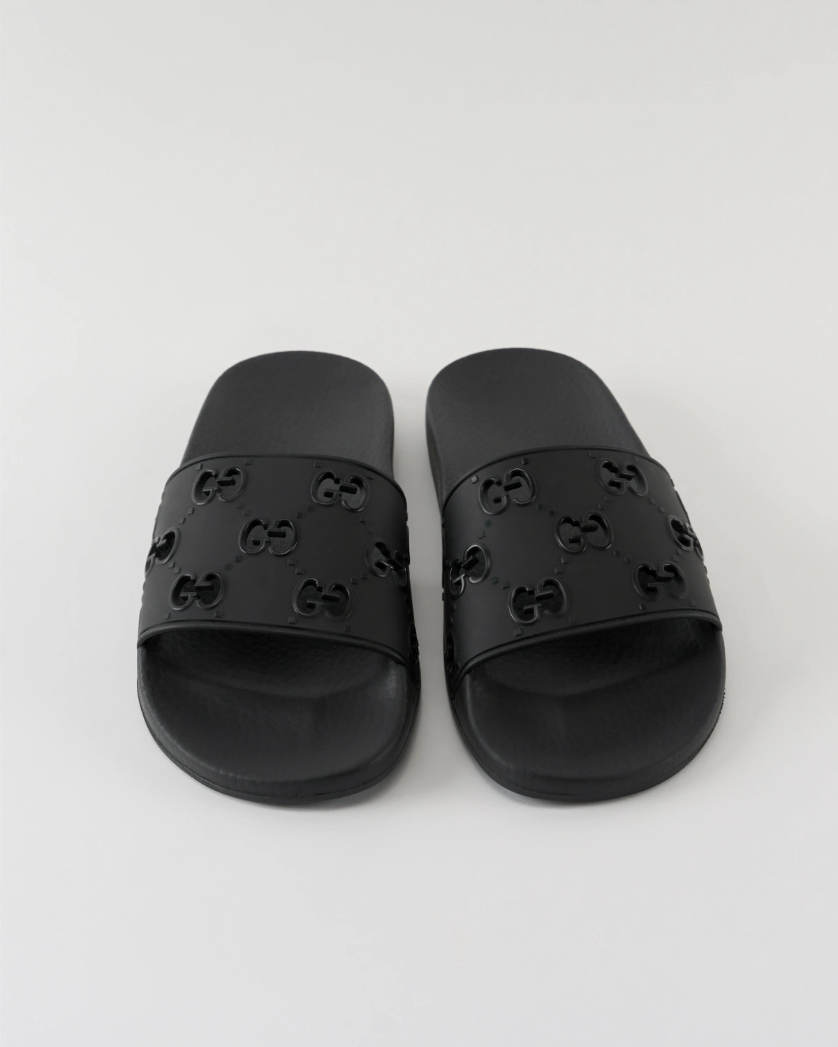 Gucci GG Monogram Cut Slides