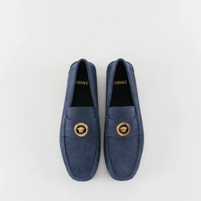 Versace Medusa 95 Suede Loafer