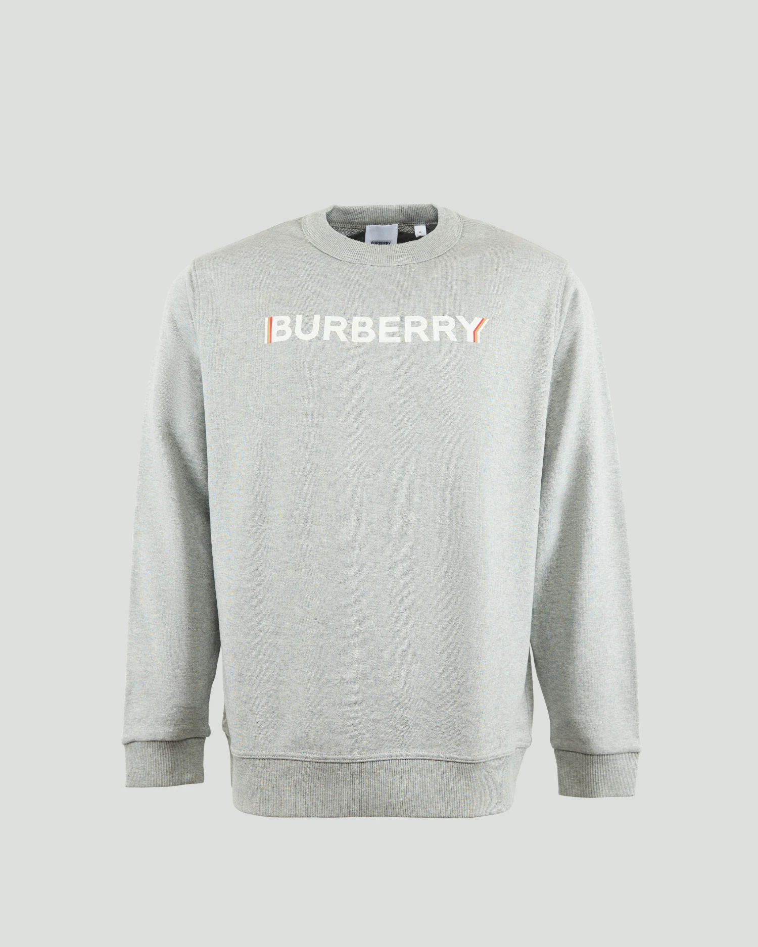 Burberry Logo Print Cotton Sweatshirt