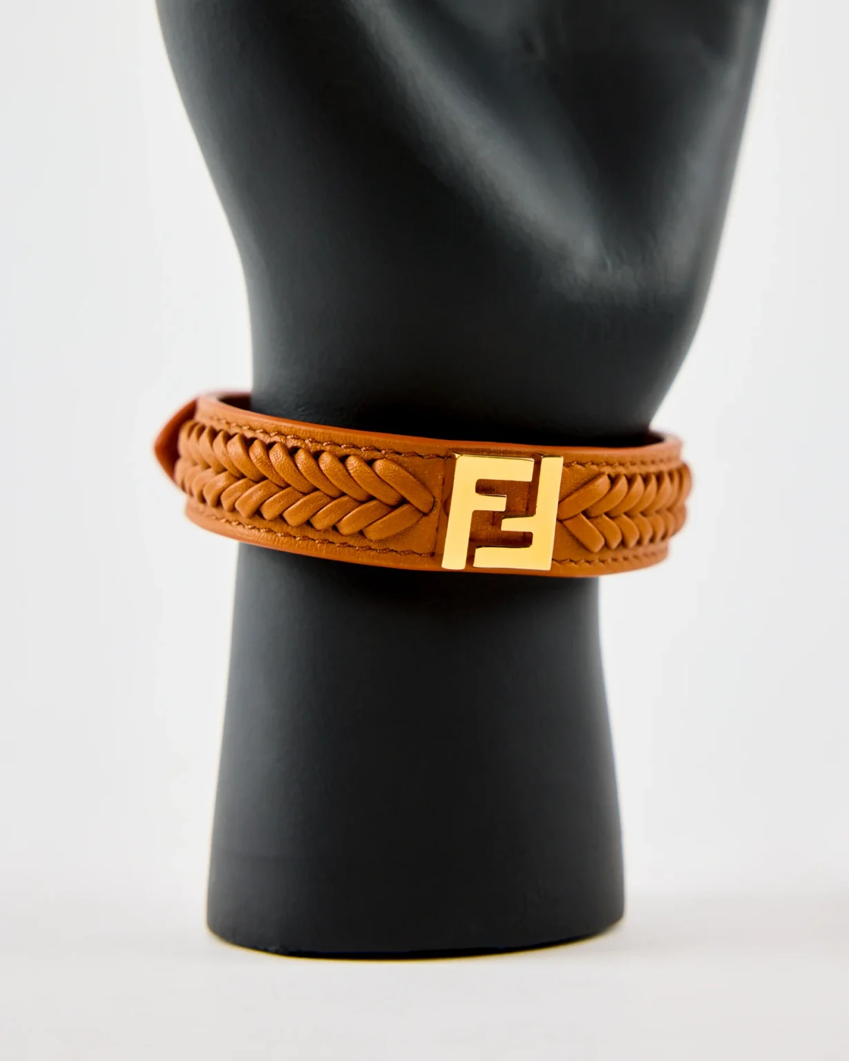 Fendi Forever Leather Bracelet