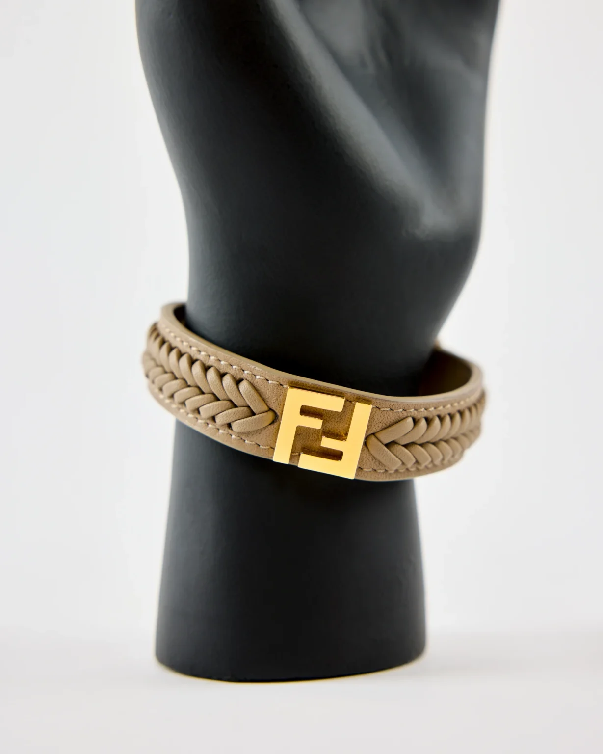 Fendi Forever Leather Bracelet