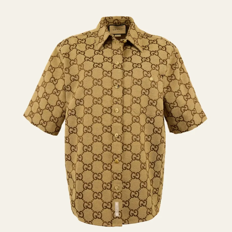 Gucci GG Cotton Jacquard Shirt