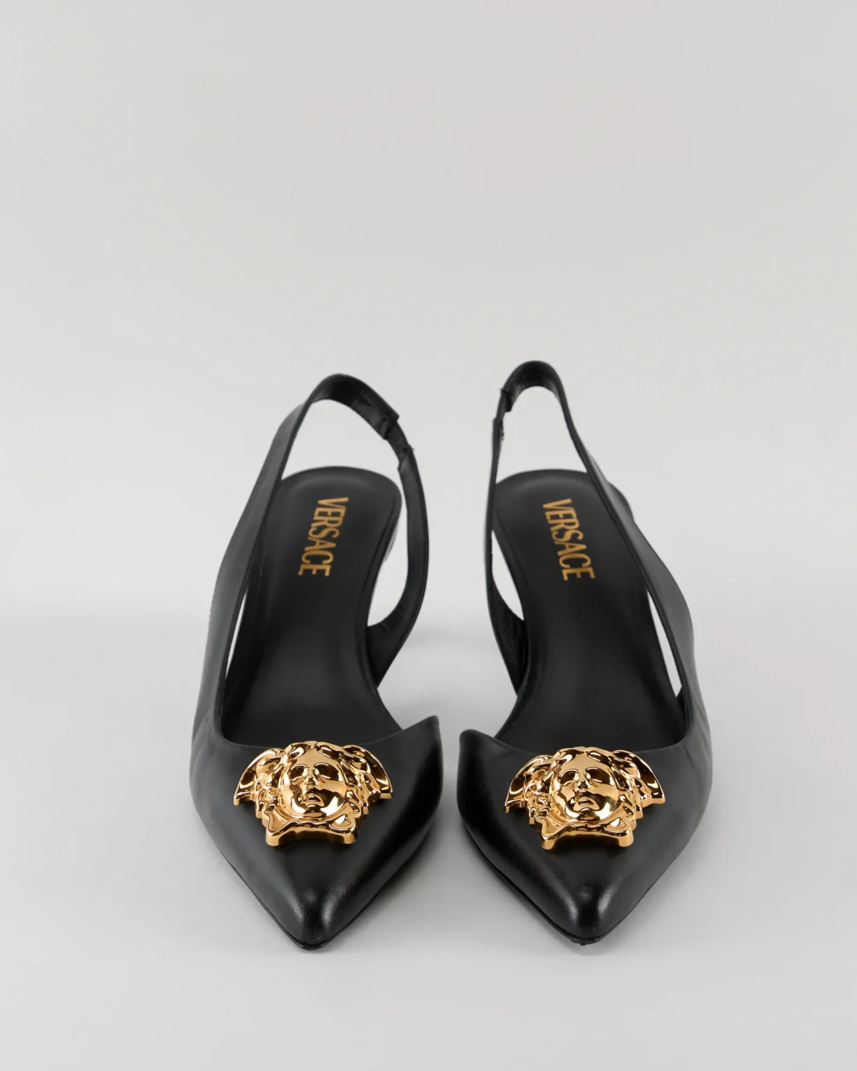 Versace La Medusa Slingback Pumps