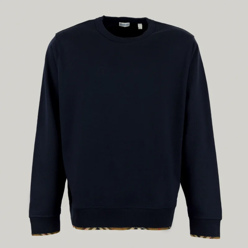 Burberry Sweatshirt With Piping Detailing