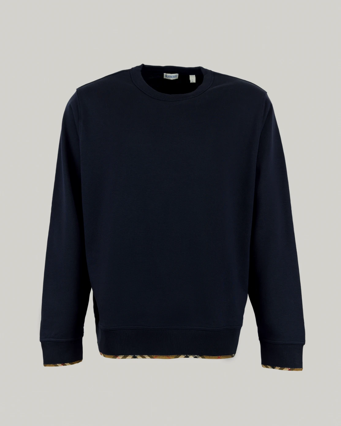 Burberry Sweatshirt With Piping Detailing