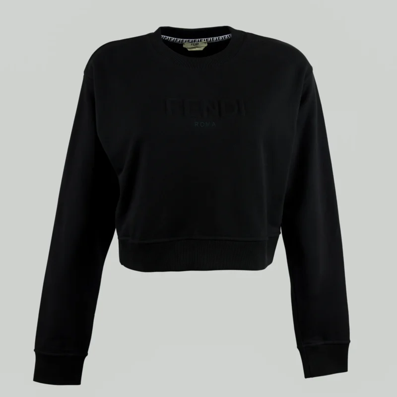 Fendi Crop Sweatshirt