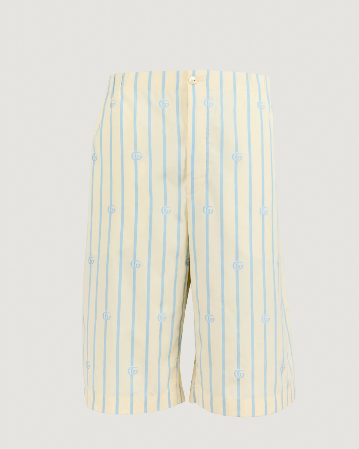 Gucci GG Stripe Cotton Bermuda Shorts