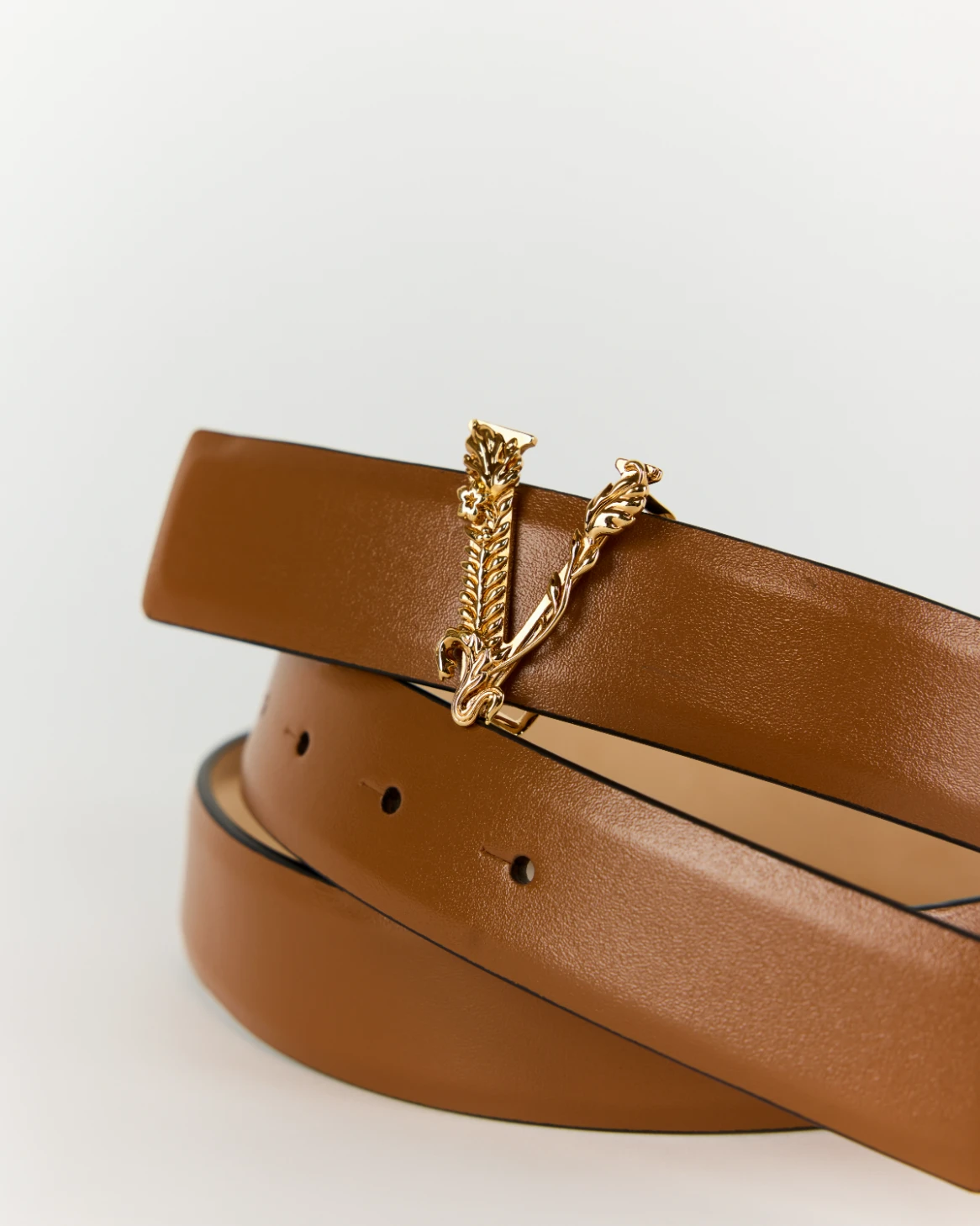 Versace Medusa Leather Belt