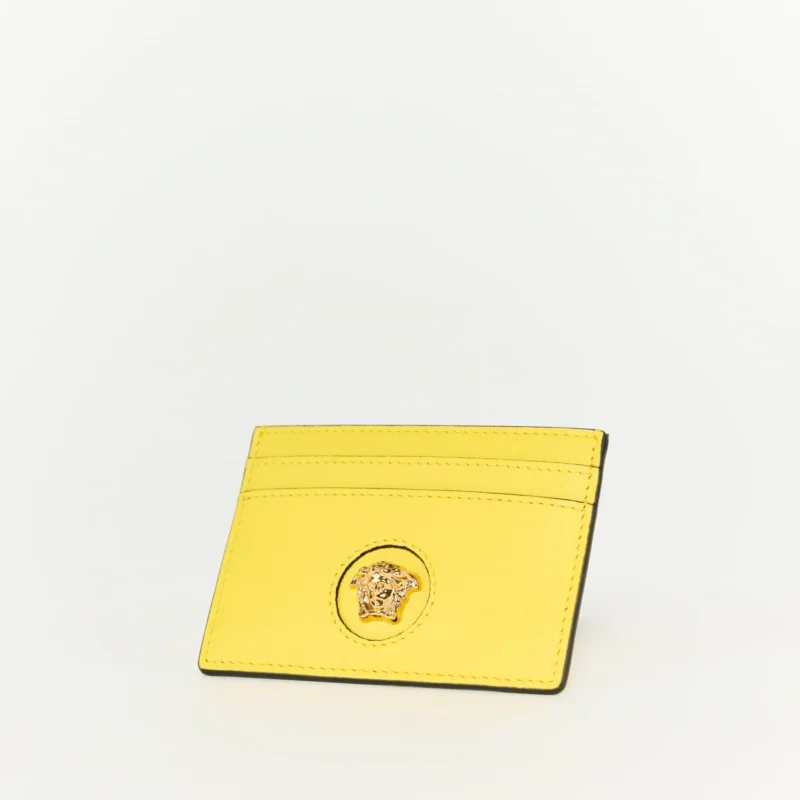Versace Medusa Leather Card Holder