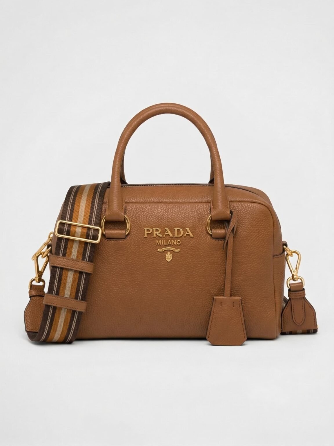 Prada Vitello Phenix Bauletto Bag