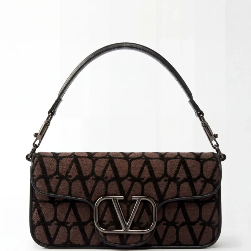 VALENTINO GARAVANI SMALL LOCO FLAP-OVER SHOULDER BAG