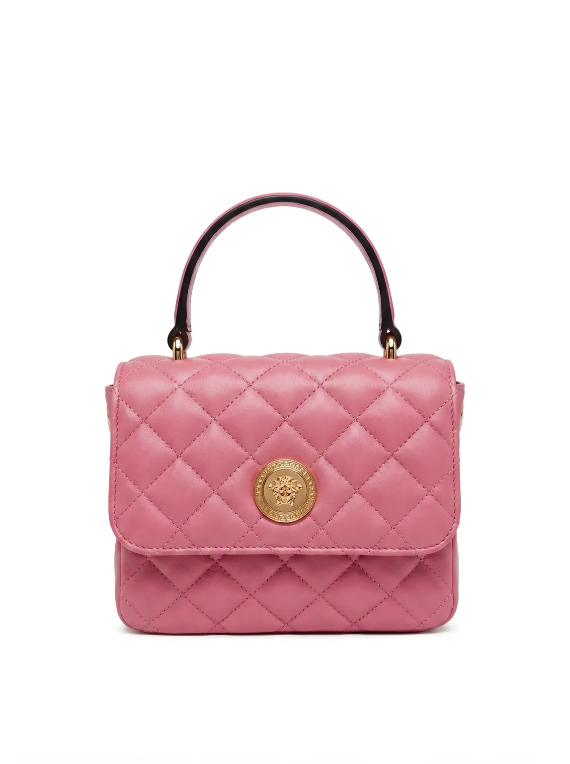 Versace Quited Top Handle Bag