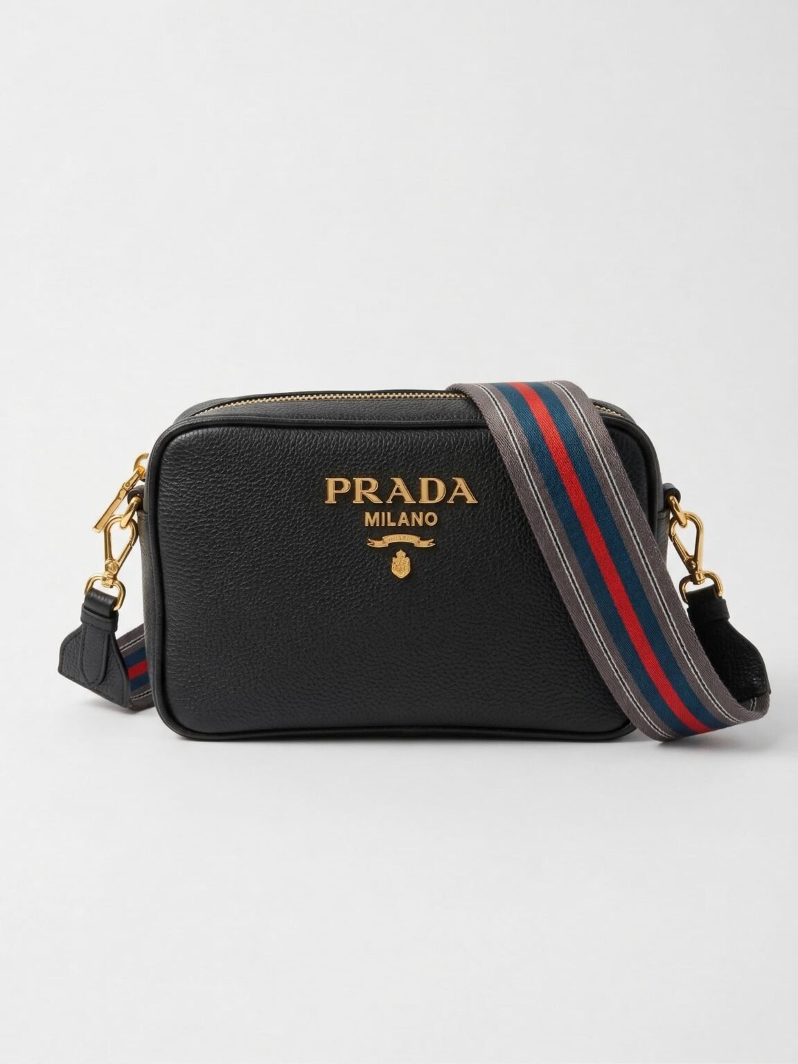 Prada Milano Leather Crossbody Bag