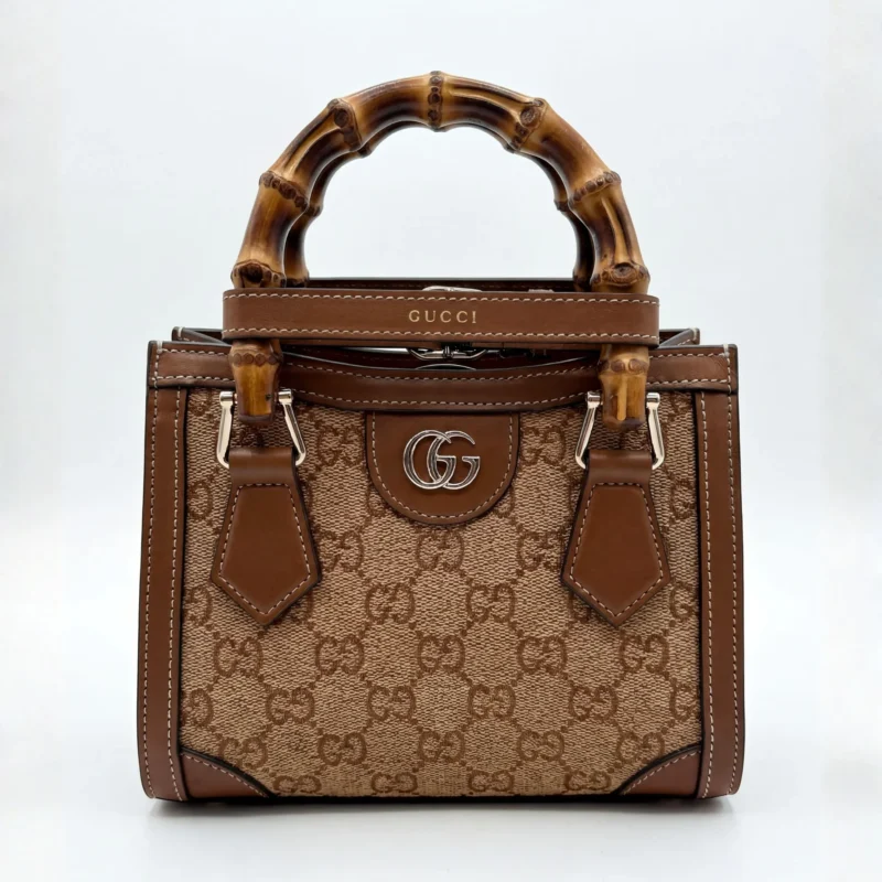 Gucci Diana Small GG Canvas Tote Bag