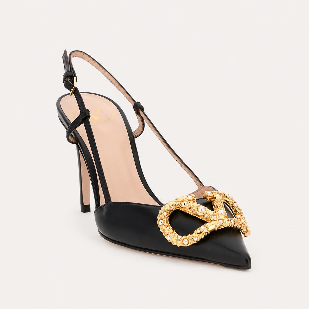 Valentino Garavani VLogo Signature Slingback Pumps