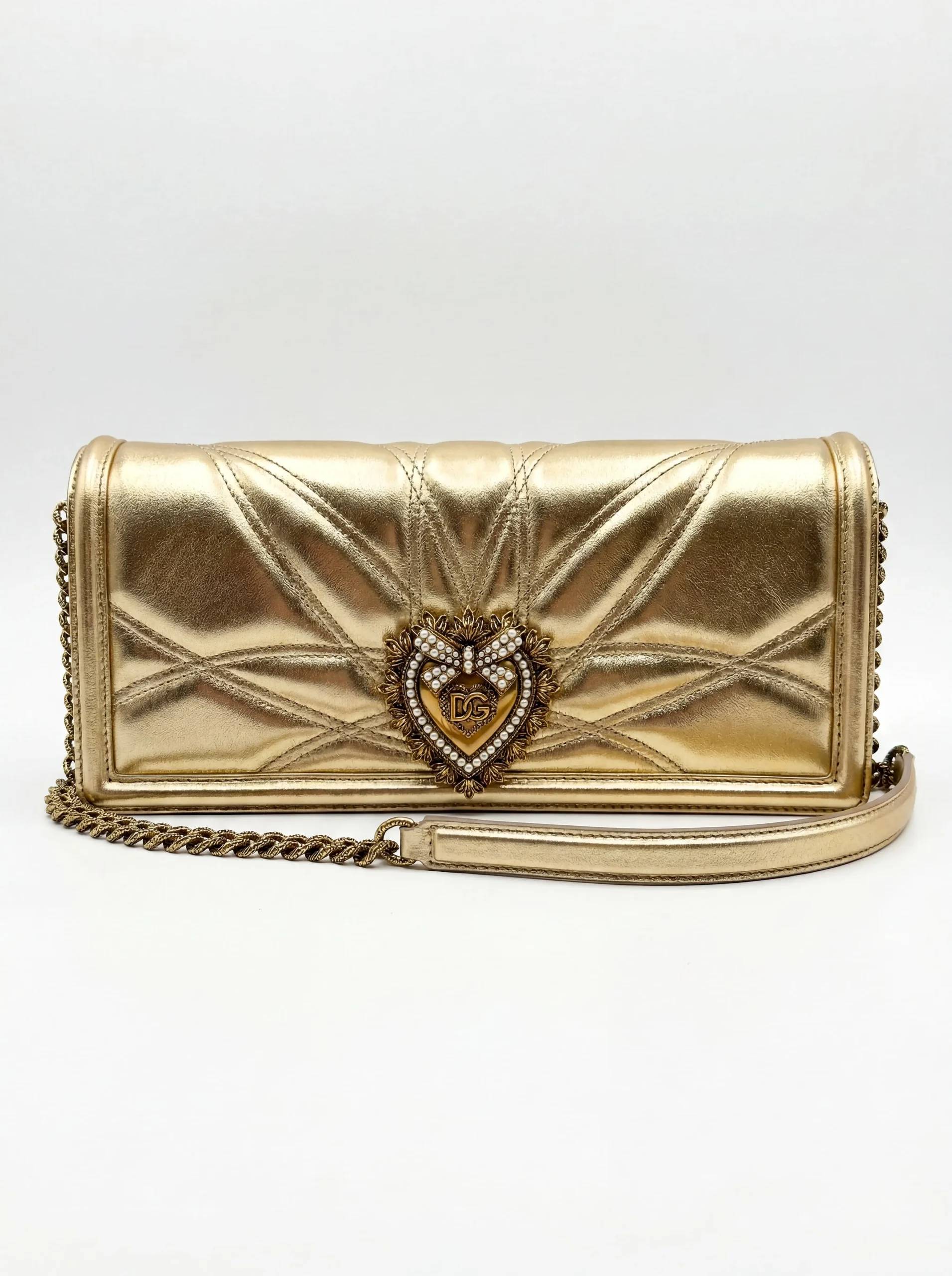 Dolce & Gabbana Devotion quilted shoulder bag