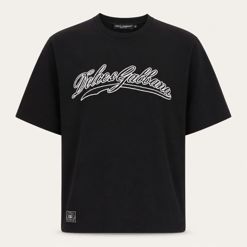 Dolce & Gabbana Logo Embroidery T-Shirt