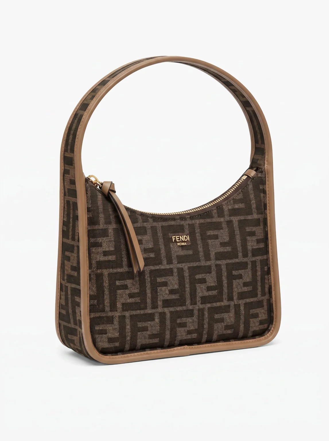 Mini Fendessence Brown FF fabric Mini-Bag