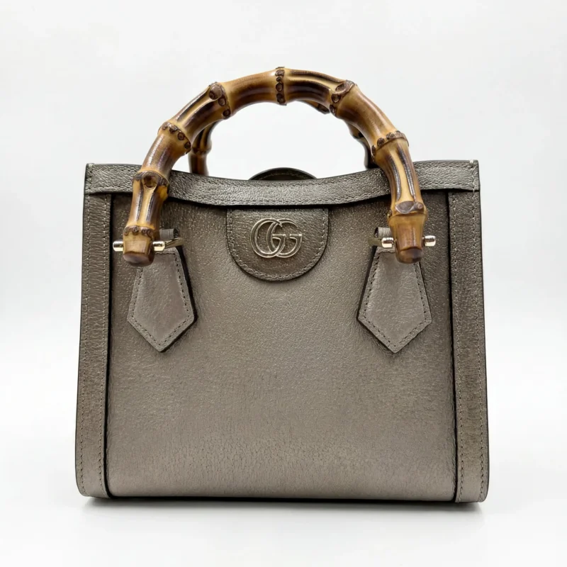 Gucci Diana Mini leather tote bag