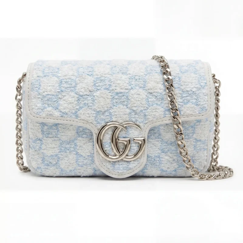 Gucci GG Marmont Mini Bouclé Shoulder Bag