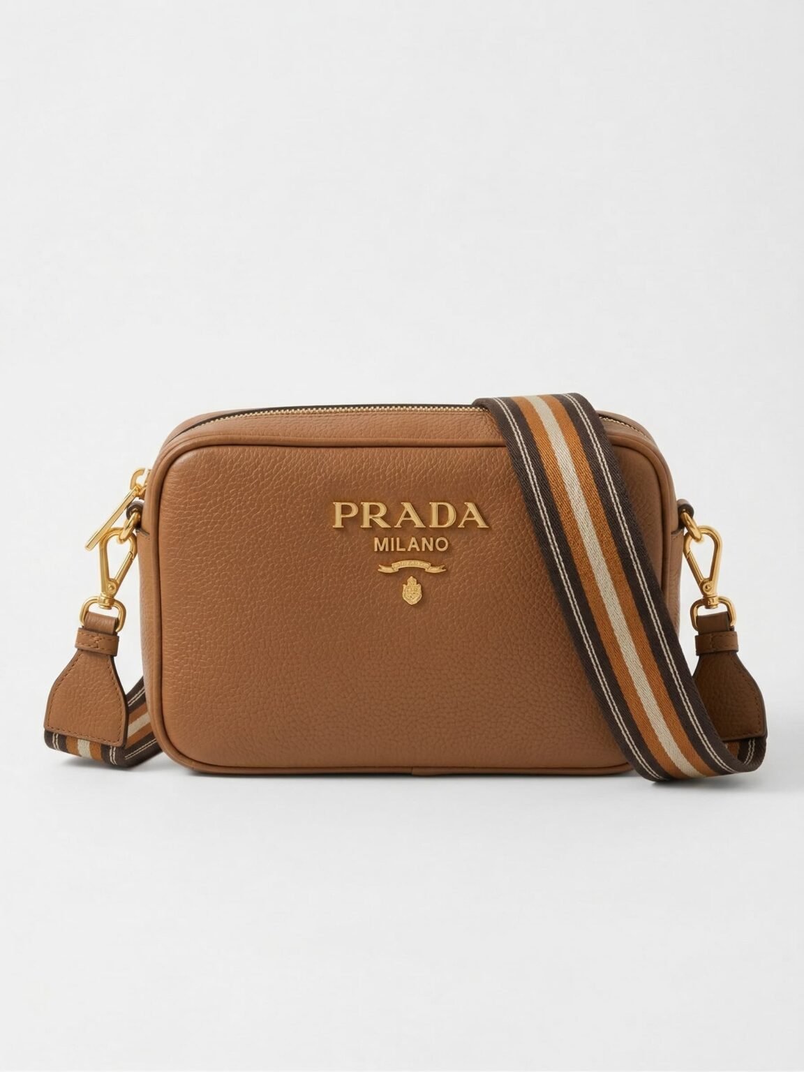 Prada Milano Leather Crossbody Bag