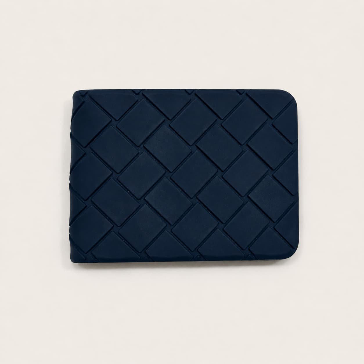 Bottega Veneta Intreccio Rubber Silicone Bi-Fold Wallet