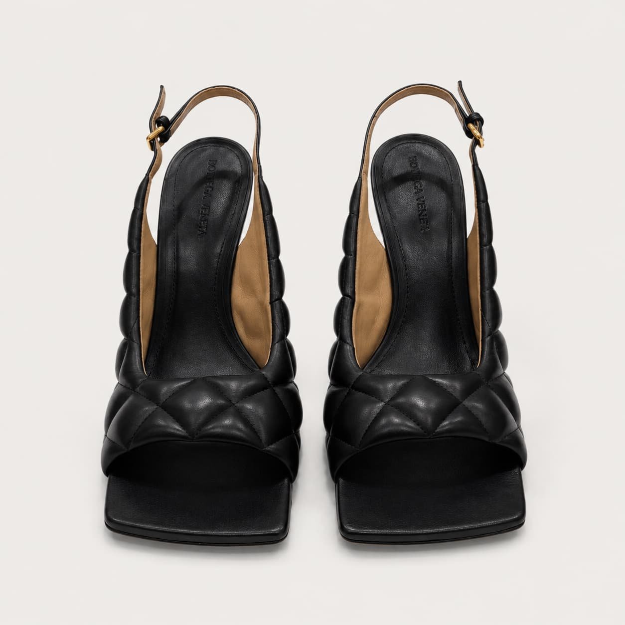 Bottega Veneta Padded Slingback Heels