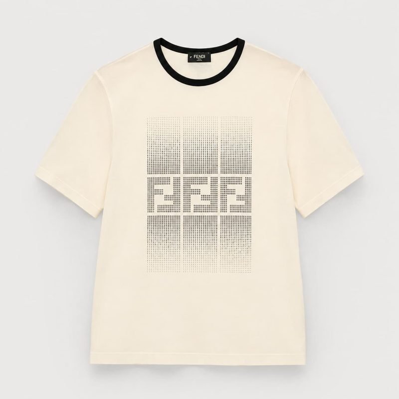 Fendi FF-Motif Cotton T-Shirt