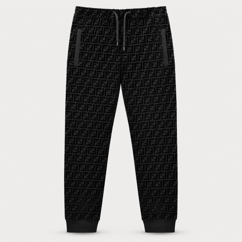 Fendi FF Pattern Jogging Pants