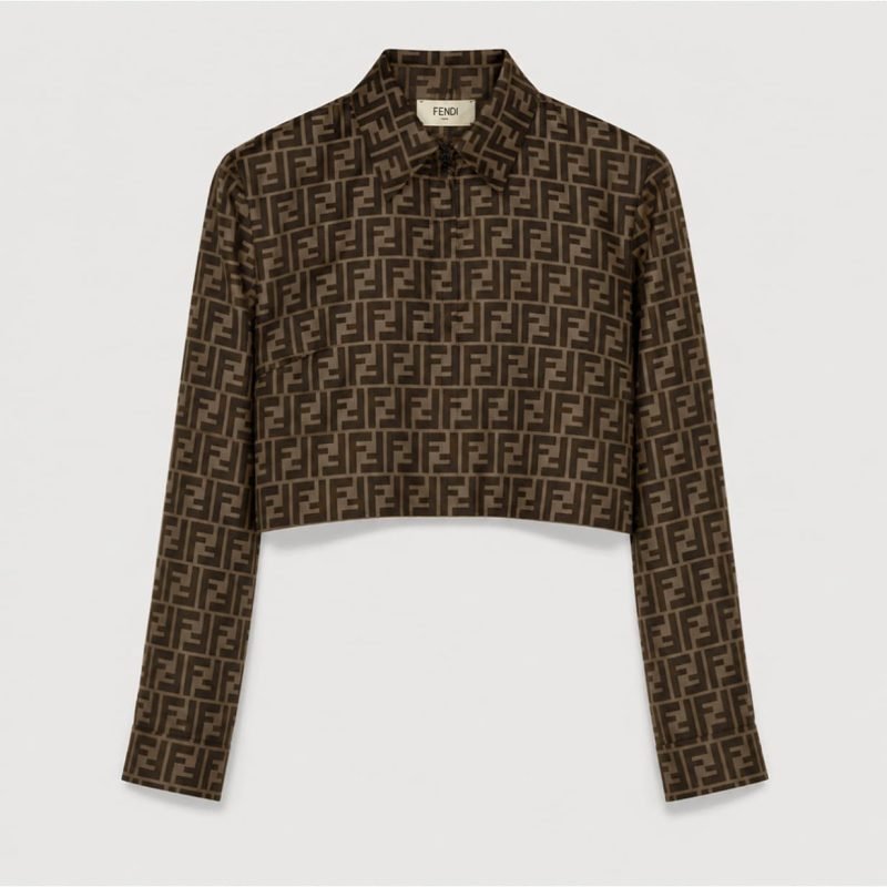 Fendi crop shirt