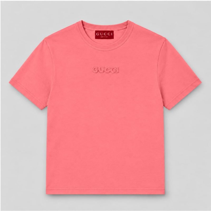 Gucci Embroidered Logo T-shirt