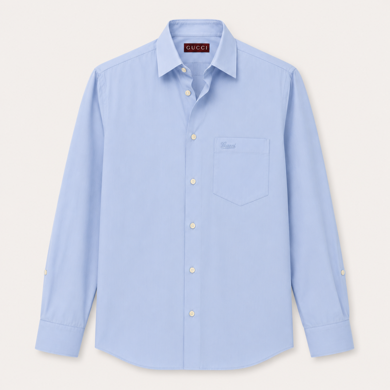 Gucci Light Blue Shirt
