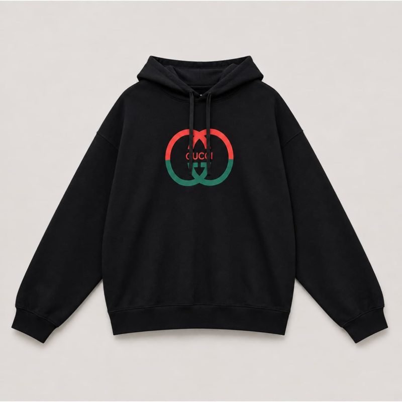 Gucci Logo Print Hoodie